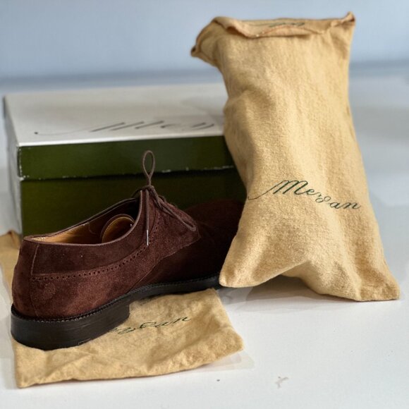 Mens, Brown Suede Mezlan Shoes main image 4